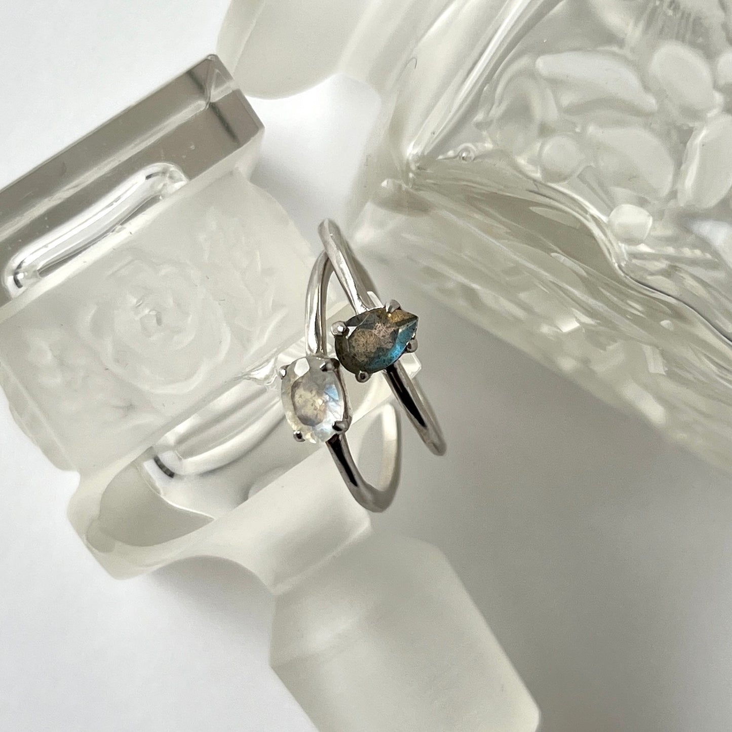 【 recommended set 】oval & drop silver