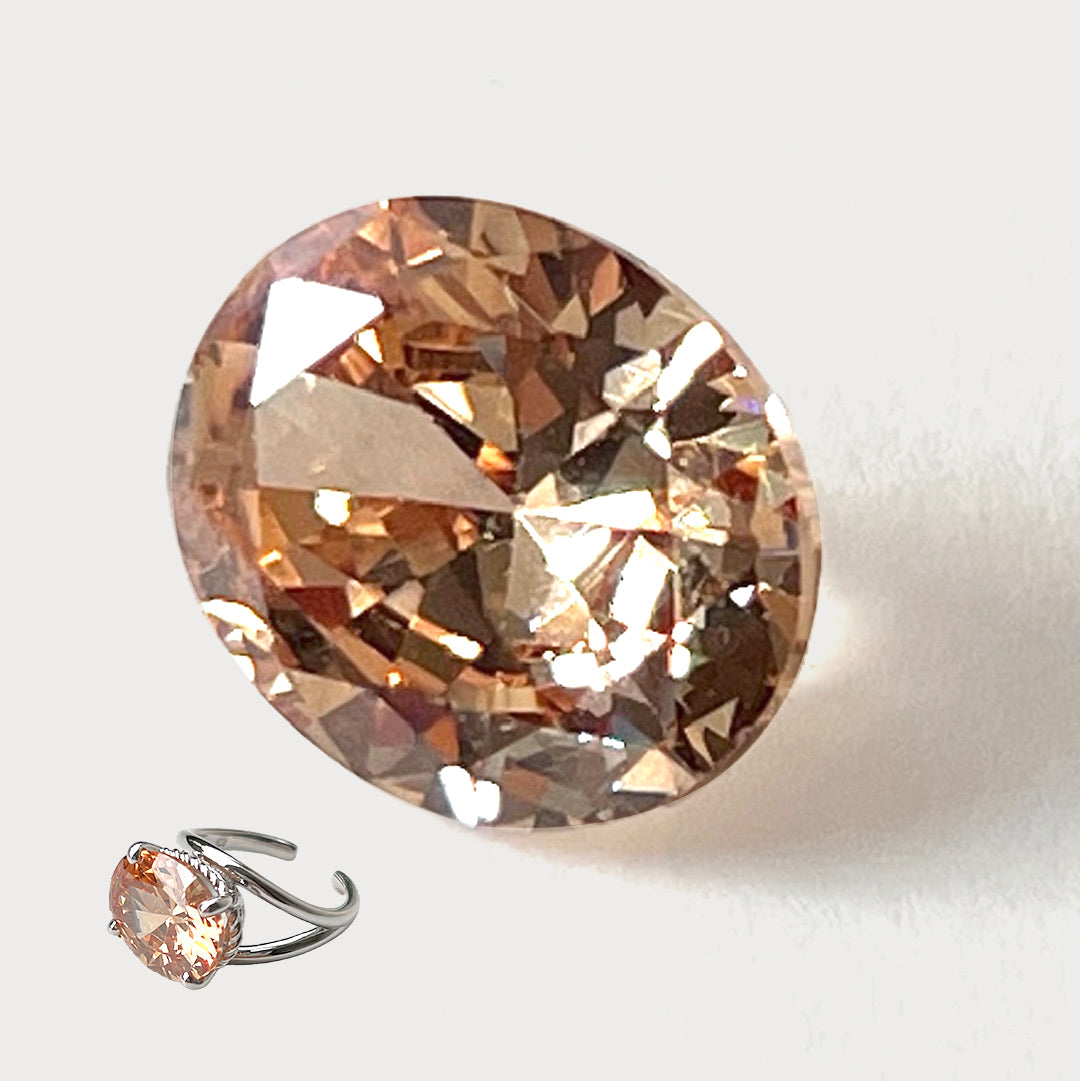 [ champagne  ] reine -pinky silver