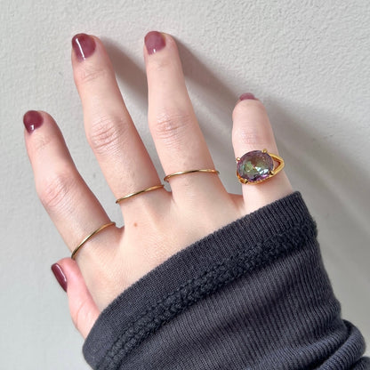 [ mystic quartz ] reine pinky gold