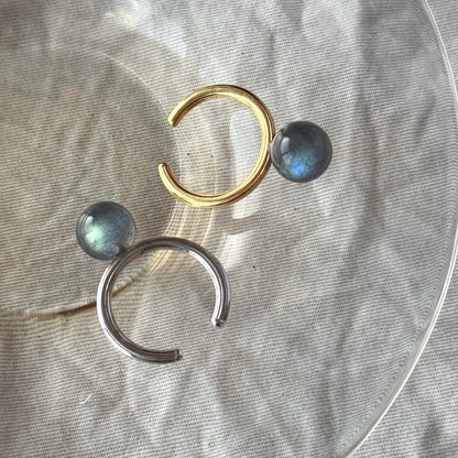 [ labradorite ] churros silver