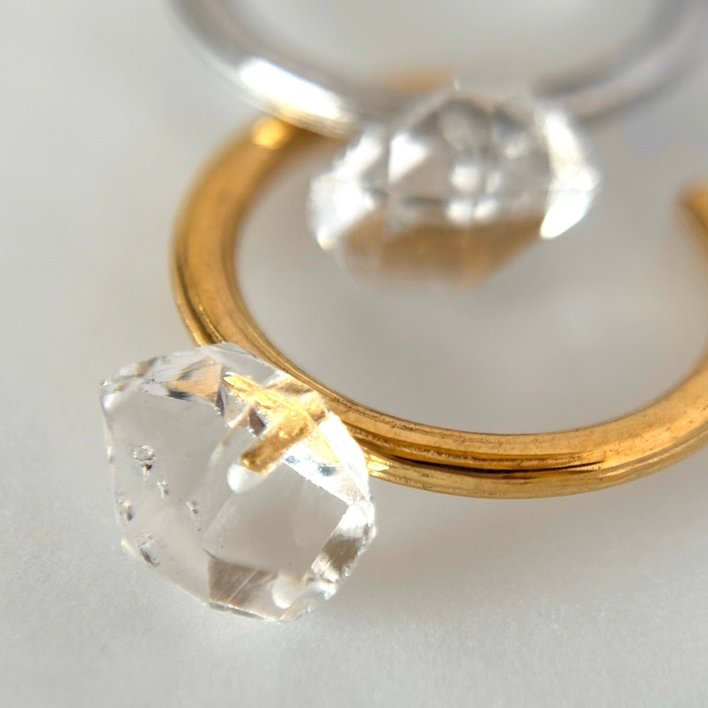 [ herkimer diamond ] churros gold