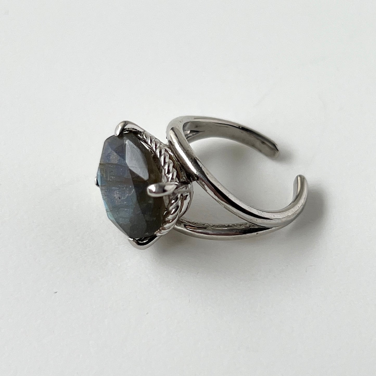 [ labradorite ] reine pinky silver