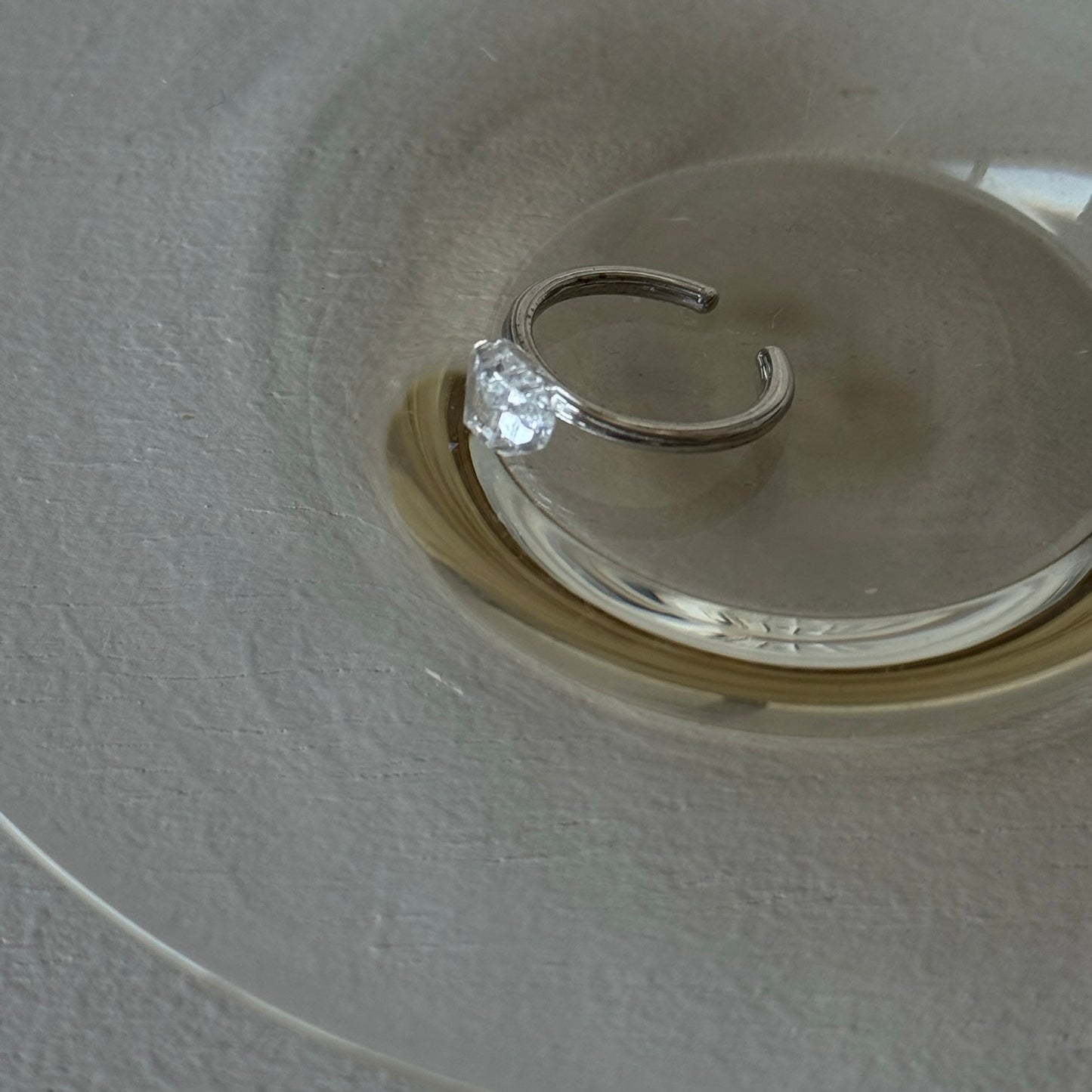 [ herkimer diamond ] churros silver