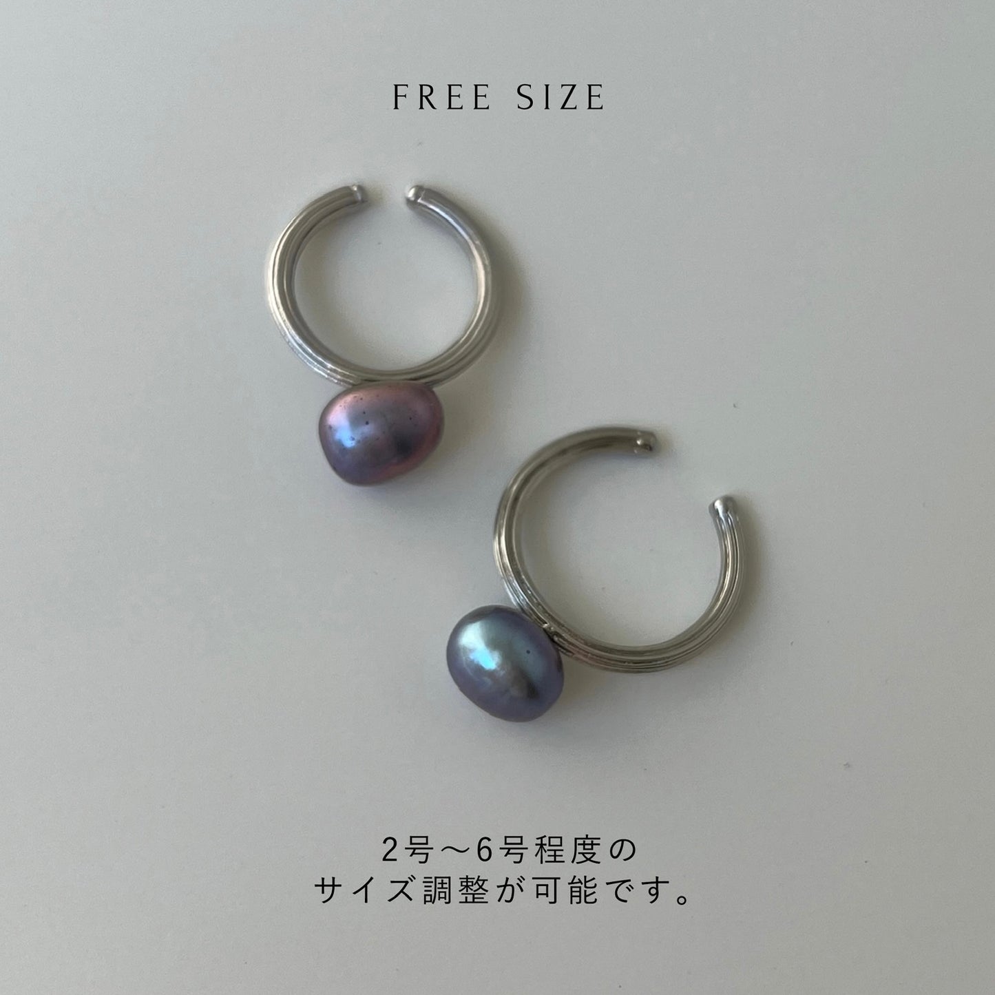 [ blue gray ] churros silver