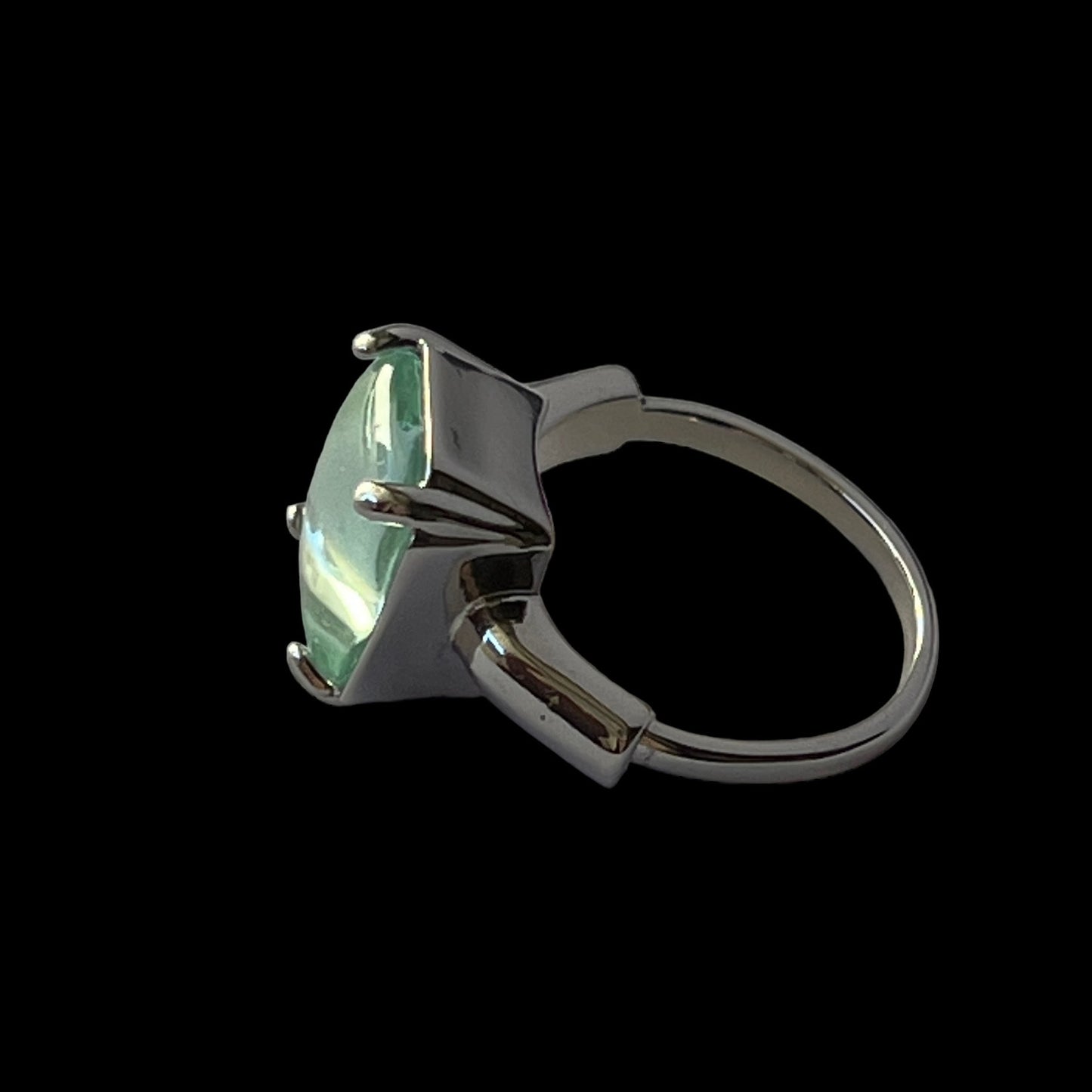 [ vintage aqua green ] éclat silver