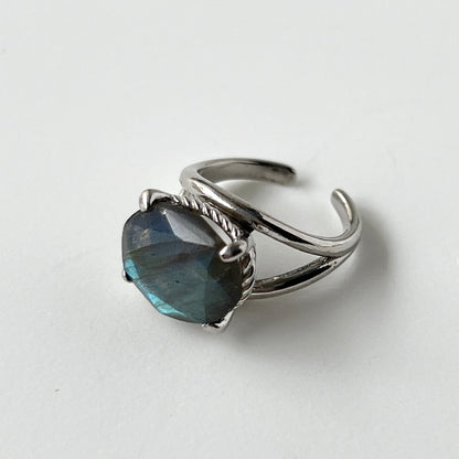 [ labradorite ] reine pinky silver