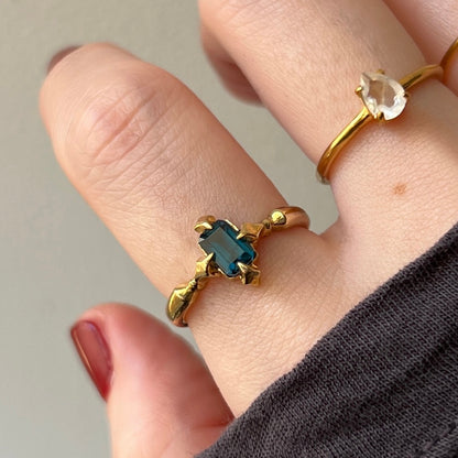 [ london blue topaz ] polaris gold