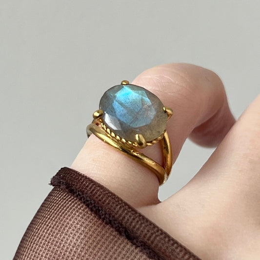 [ labradorite ] reine pinky gold