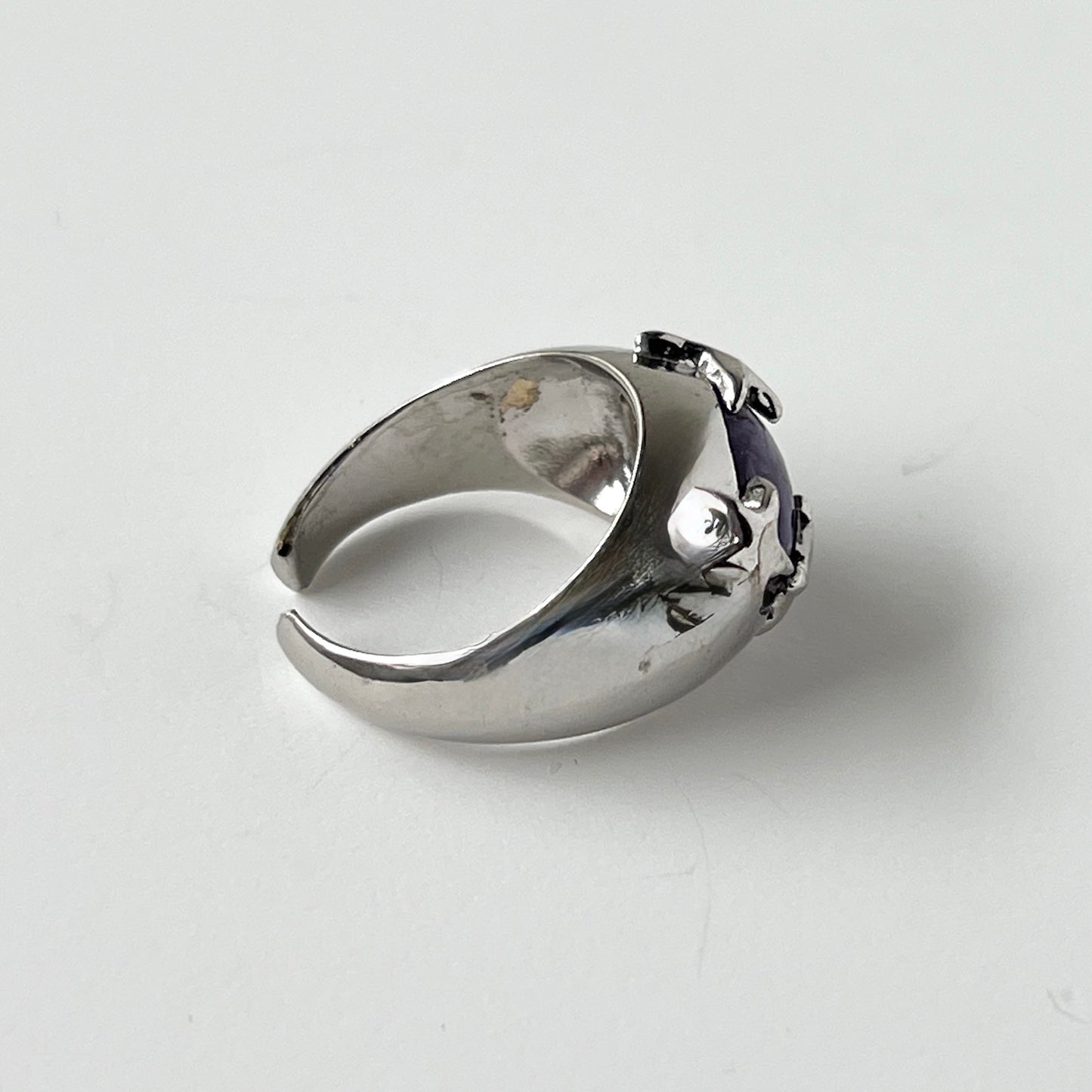 [ charoite ] twinkle ring silver