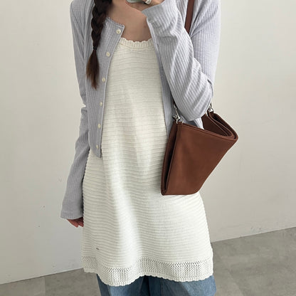【BROWN】2way suede shoulder tote bag