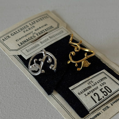 [ gold ] ivy ring [ free size ]