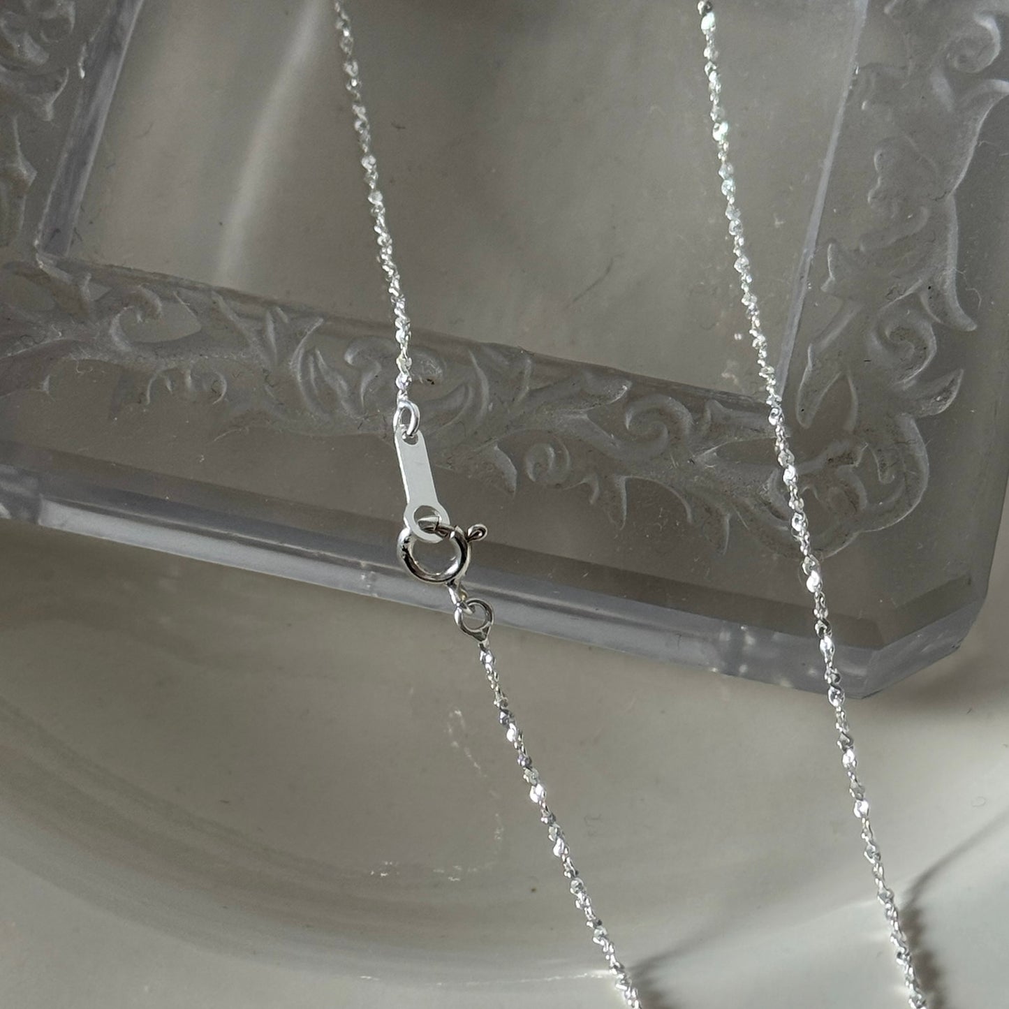 [ SV925 ] twisted chain necklace