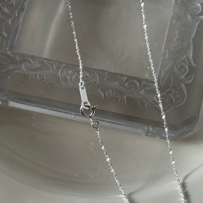 [ SV925 ] twisted chain necklace