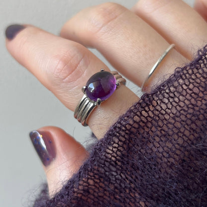 [ amethyst ] trois silver