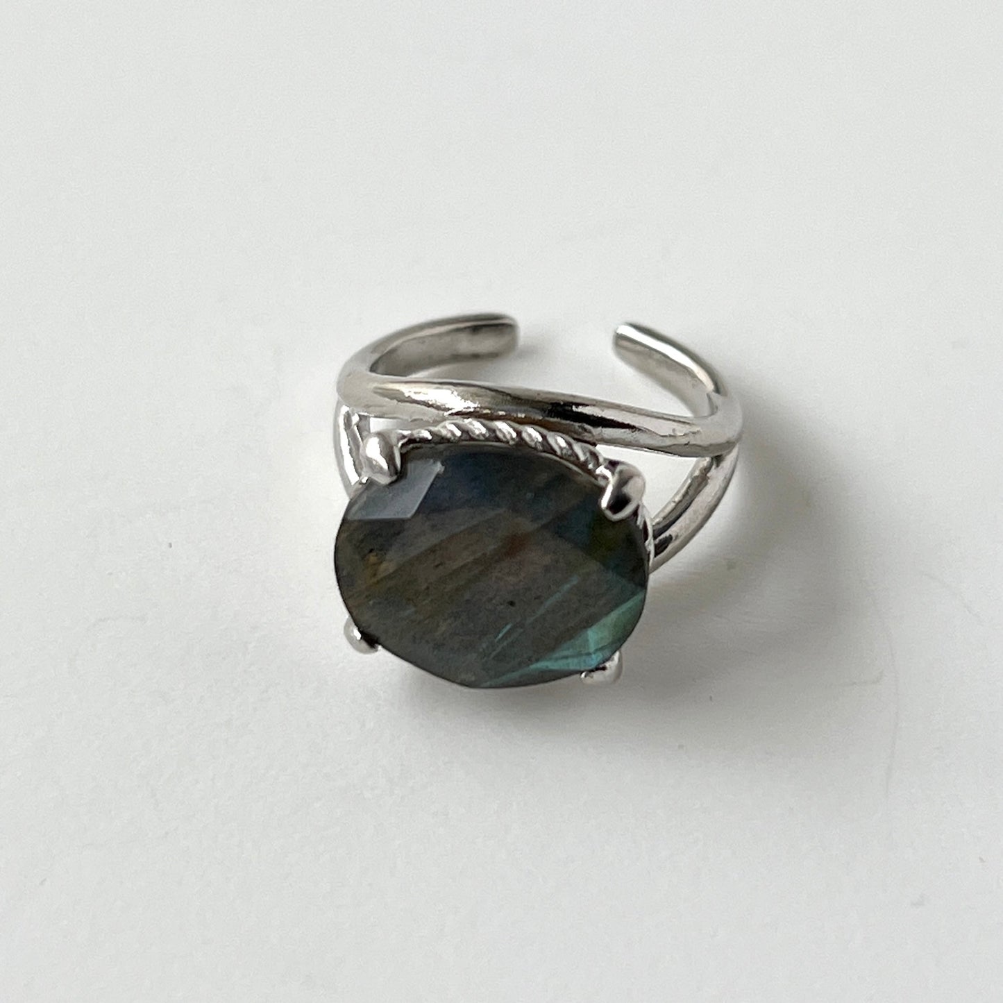 [ labradorite ] reine pinky silver