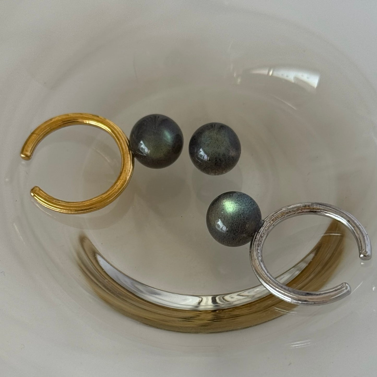 [ labradorite ] churros silver