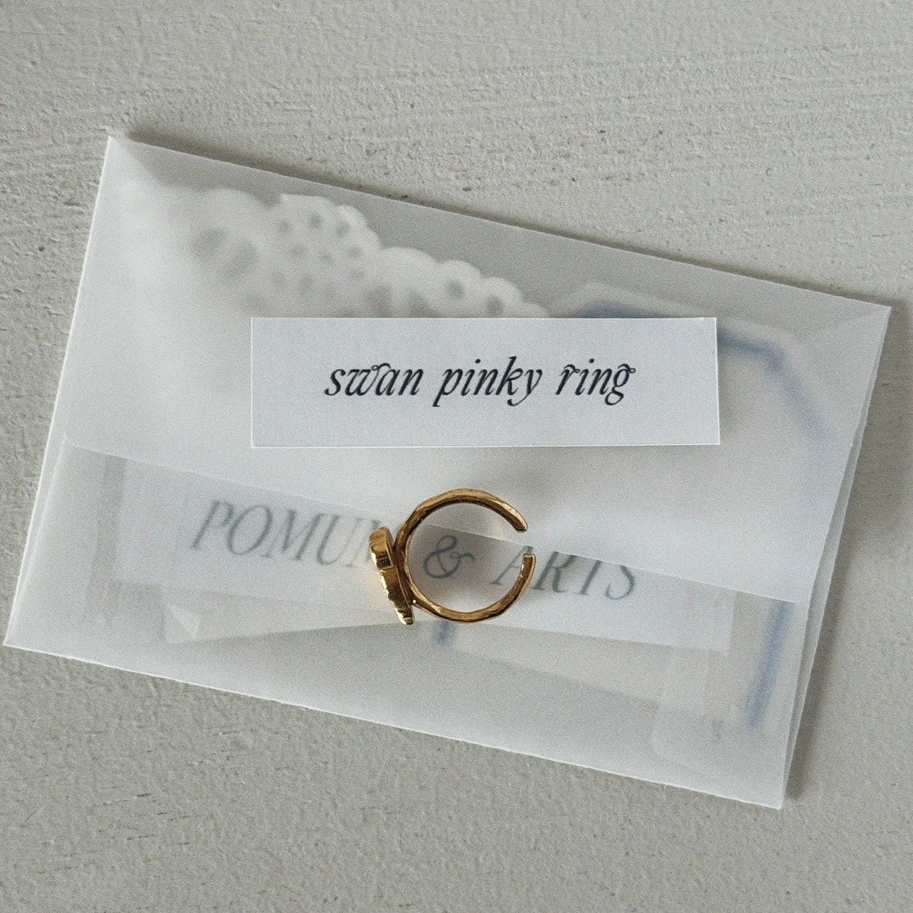 [ limited novelty ] swan pinky set