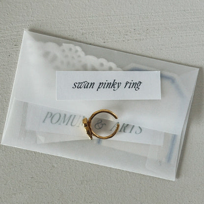 [ limited novelty ] swan pinky set
