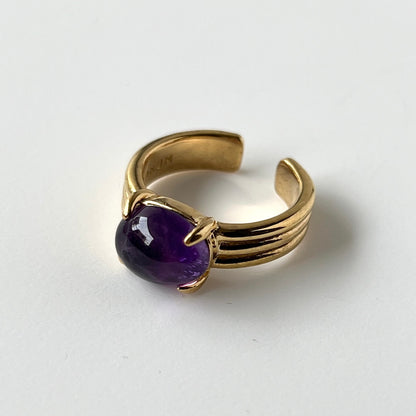 [ amethyst ] trois gold