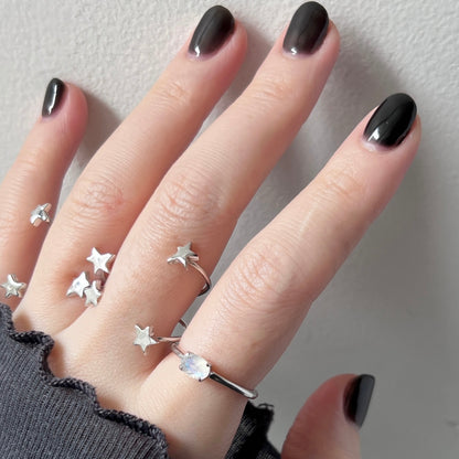 【 recommended set 】oval & drop silver