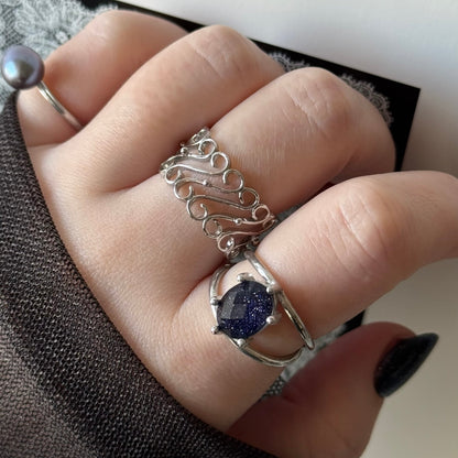 [ silver ] garden decor [ free size ]