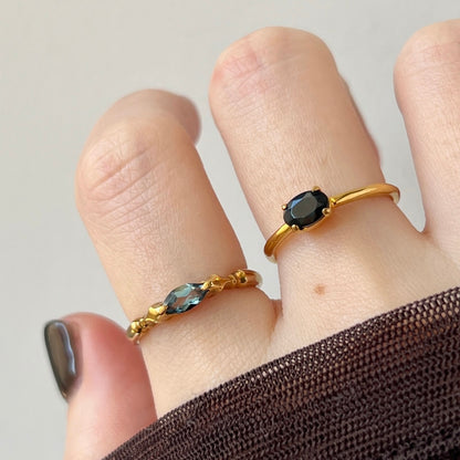 [ london blue topaz ] polar star gold