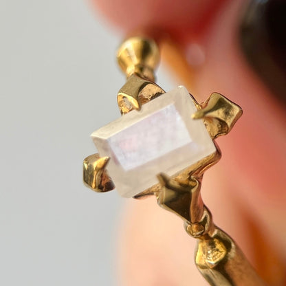 [ rainbow moon stone ] polaris gold