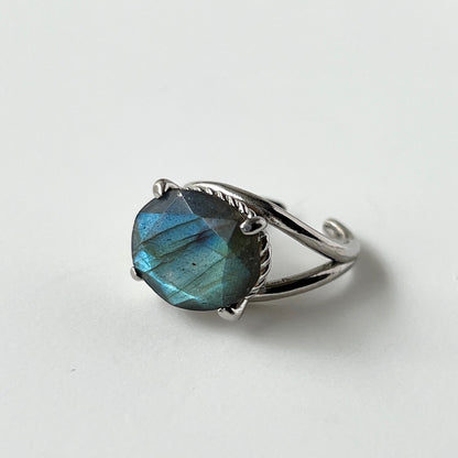 [ labradorite ] reine pinky silver