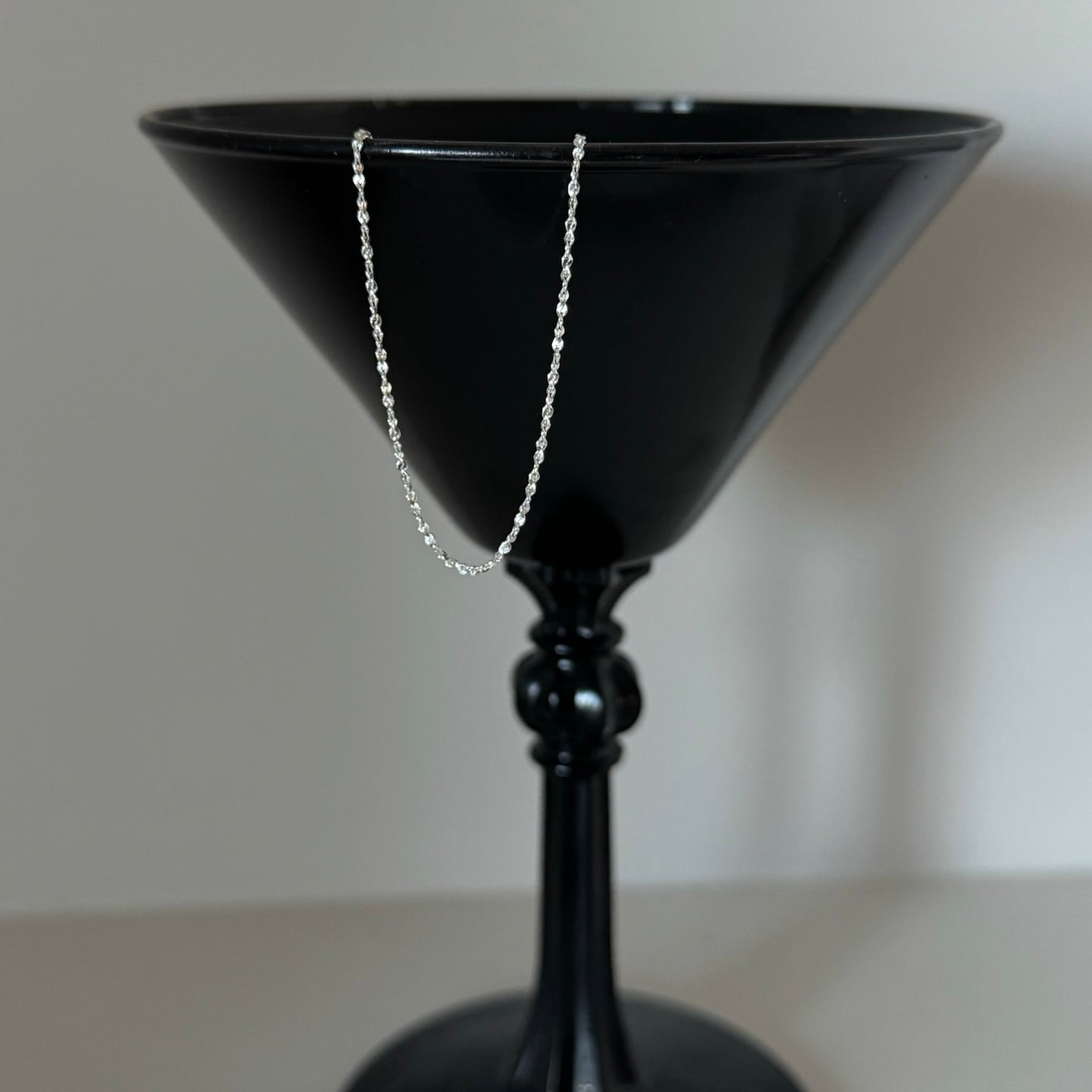 [ SV925 ] twisted chain necklace