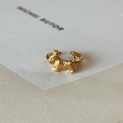 [ gold ] terrier pinky [ free size ]