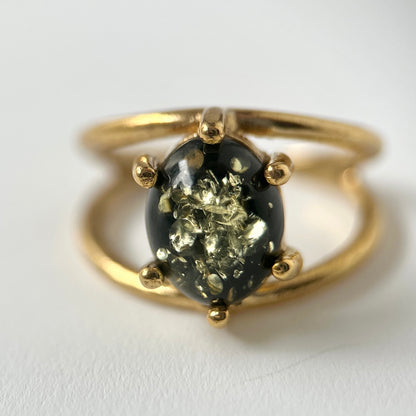 [ black amber ] double gold