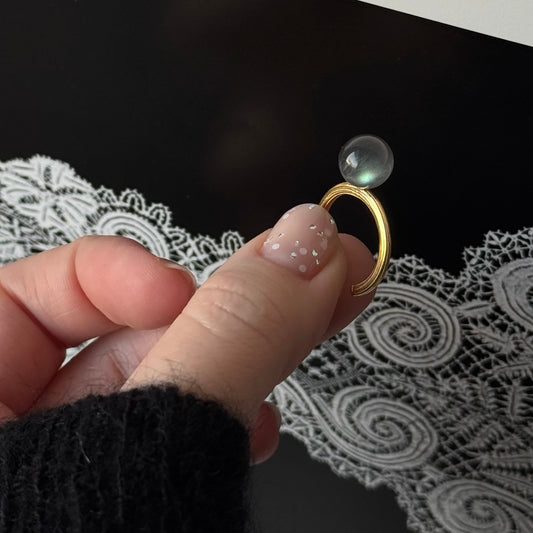 [ labradorite ] churros gold