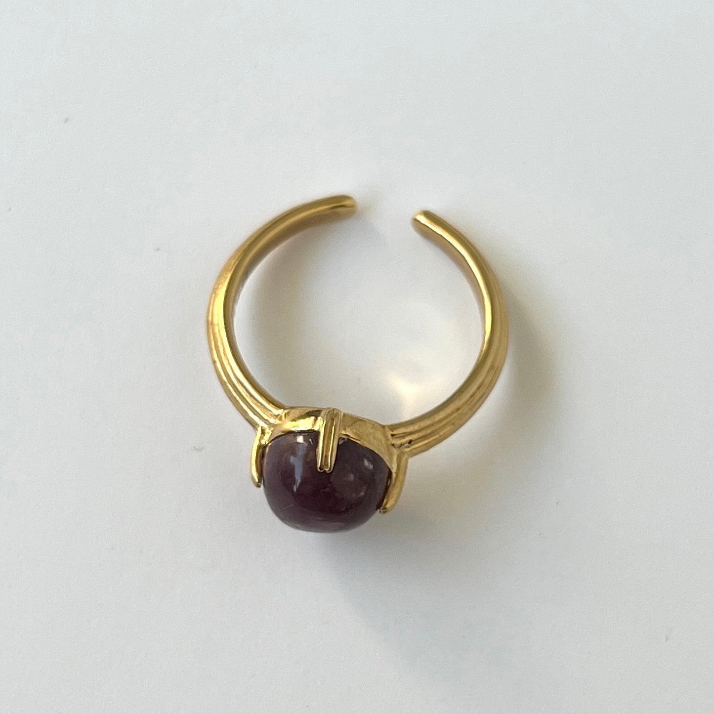 [ lepidolite ] croissant gold