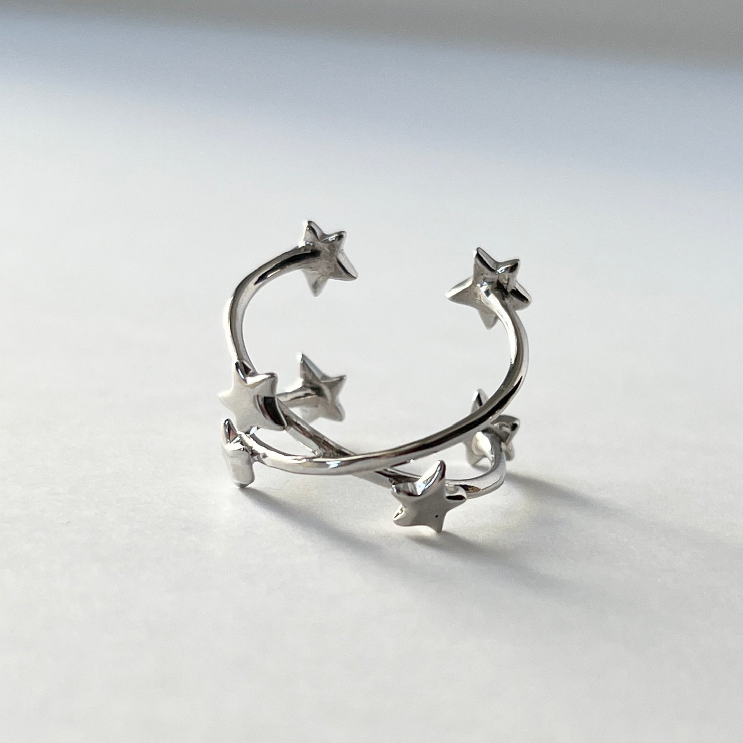 [ silver ] orbit ring [ free size ]