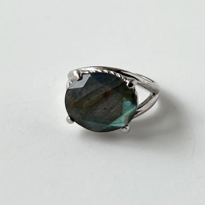 [ labradorite ] reine pinky silver