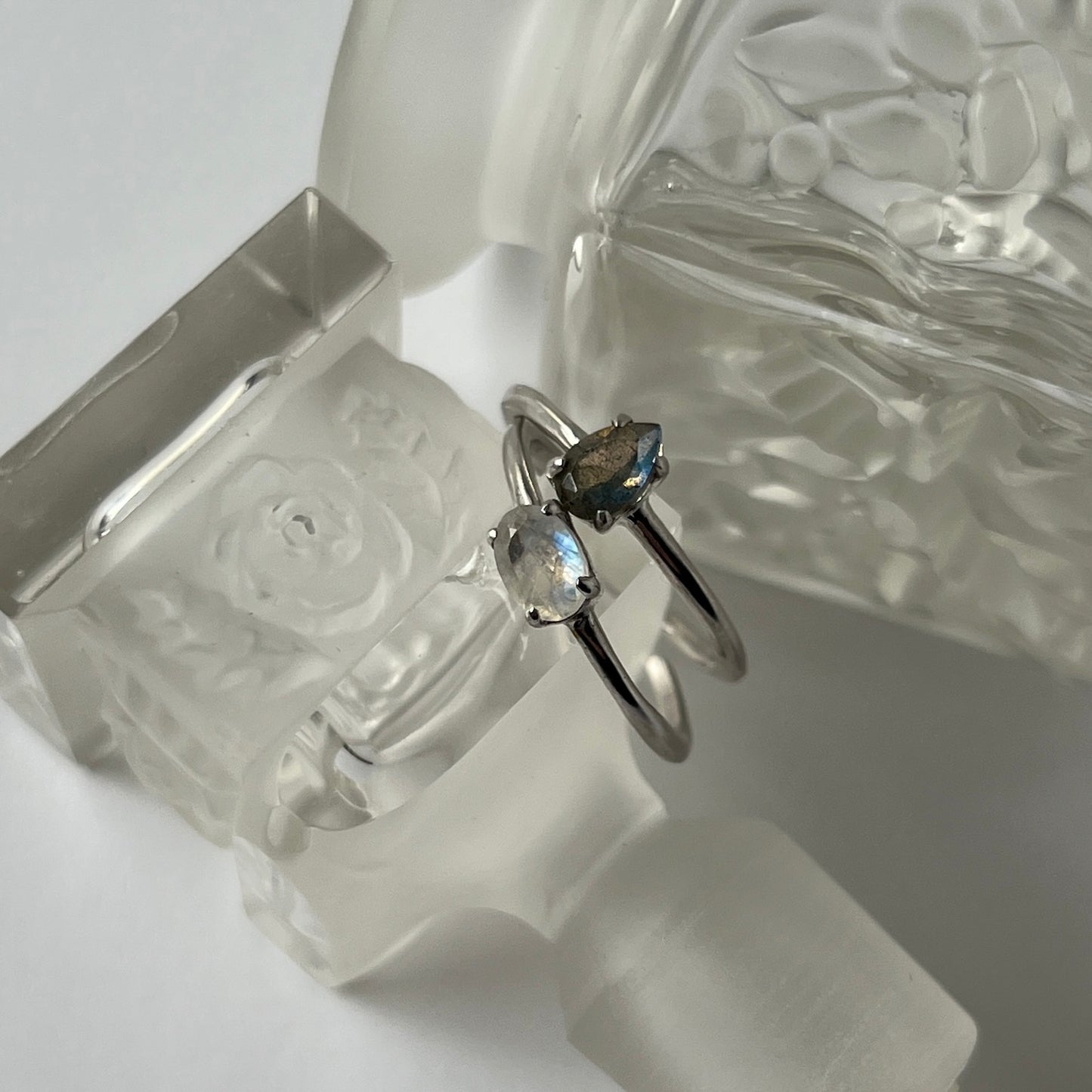 【 recommended set 】oval & drop silver