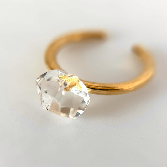 [ herkimer diamond ] churros gold