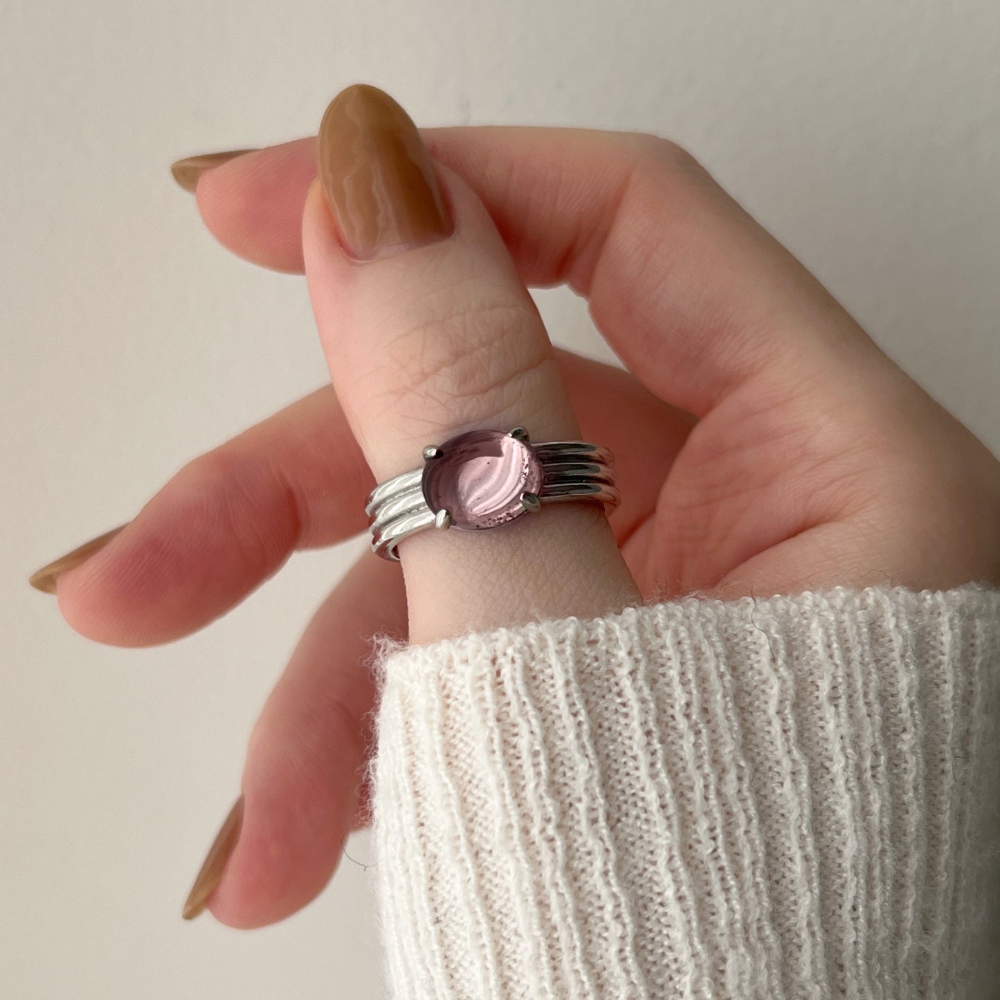 [ peony ] trois silver