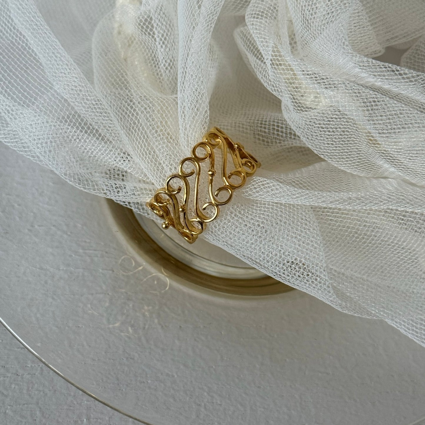 [ gold ] garden decor [ free size ]