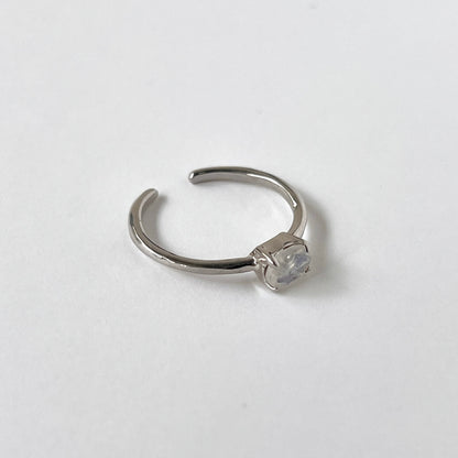 【 recommended set 】oval & drop silver