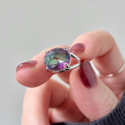 [ mystic quartz ] reine pinky silver