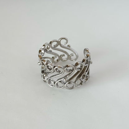 [ silver ] garden decor [ free size ]