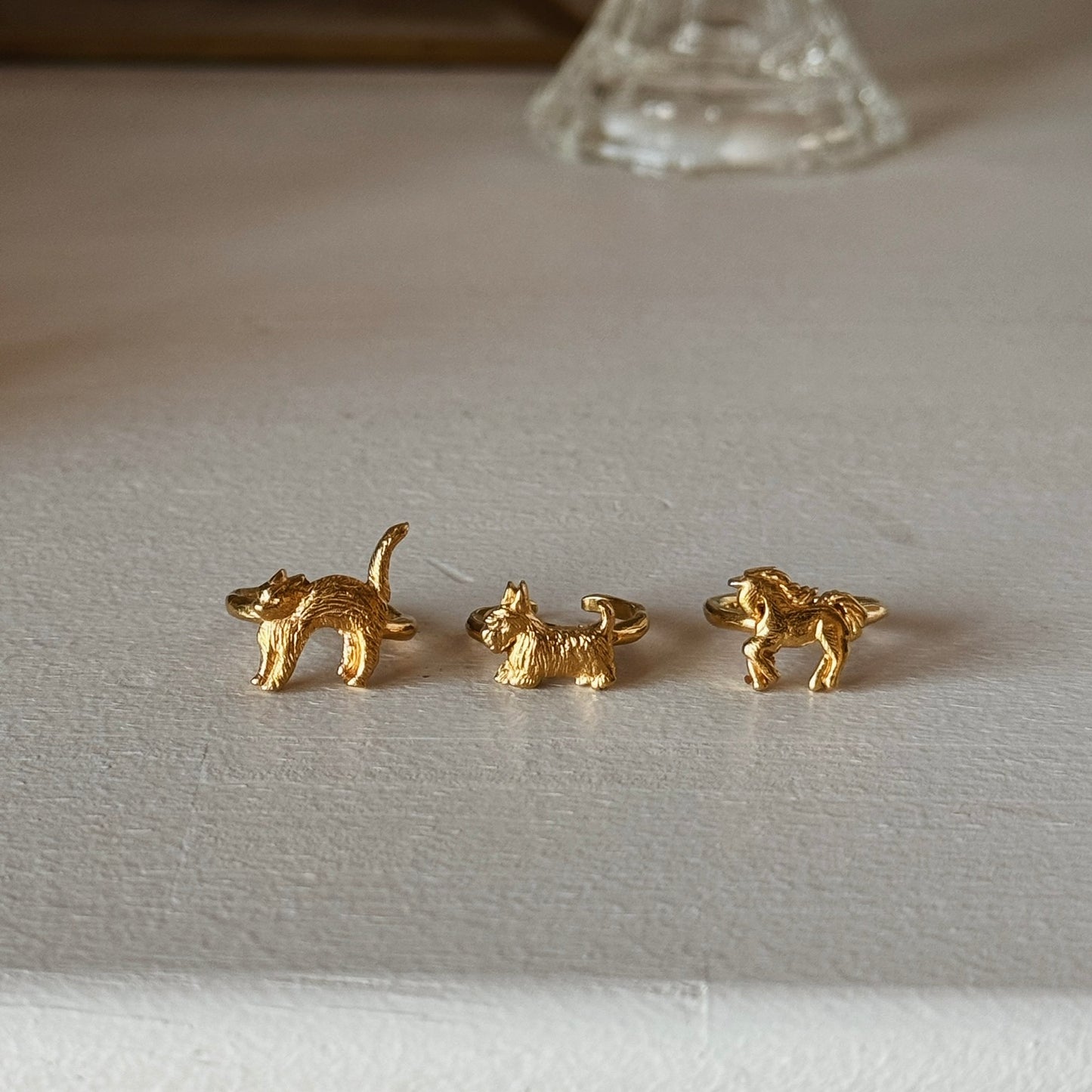 [ gold ] terrier pinky [ free size ]
