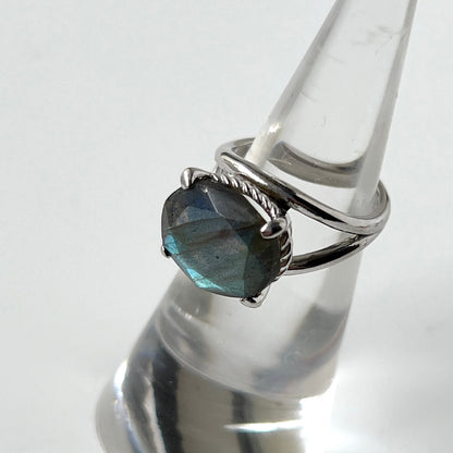 [ labradorite ] reine pinky silver