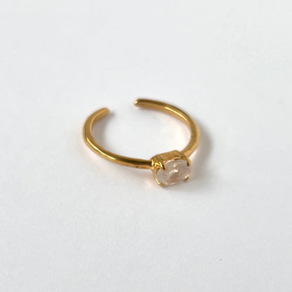 【 recommended set 】oval & drop gold