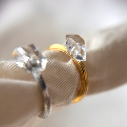 [ herkimer diamond ] churros gold