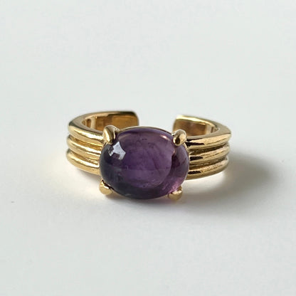 [ amethyst ] trois gold