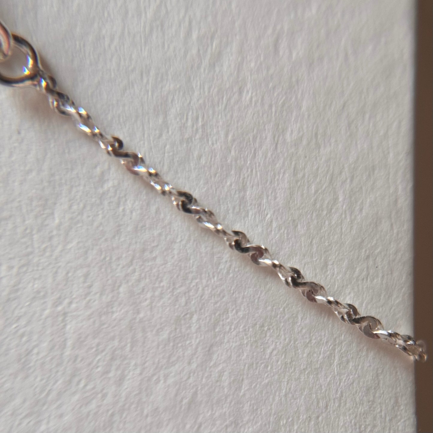 [ SV925 ] twisted chain necklace