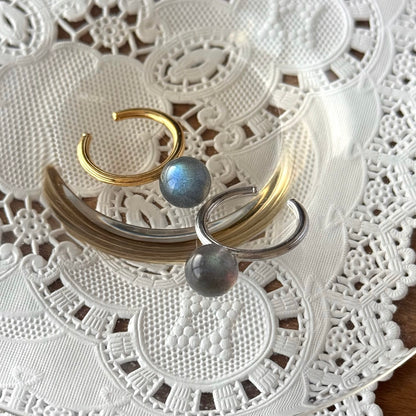 [ labradorite ] churros silver