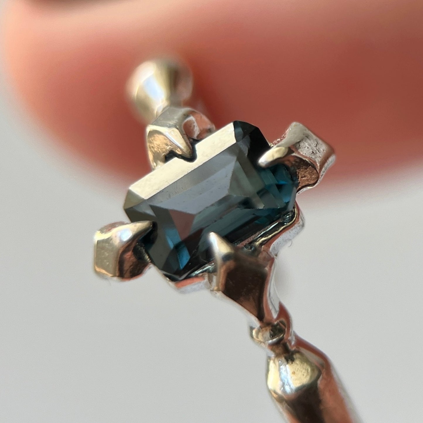 [ london blue topaz ] polaris silver